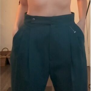 100% Vintage Wool Pants by Jeremy Scott